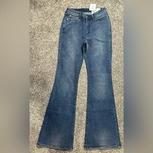 LNDN Landon Demin Classic Blue Flared Women's Jeans Sz 28 New